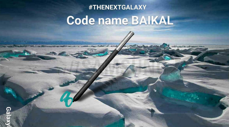 پروژه گوشی سامسونگ گلکسی نوت 8 با اسم رمز Baikal شناخته شد
