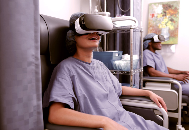 برنامه جدید VR سامسونگ برای کمک به درمان بیماری های روانی