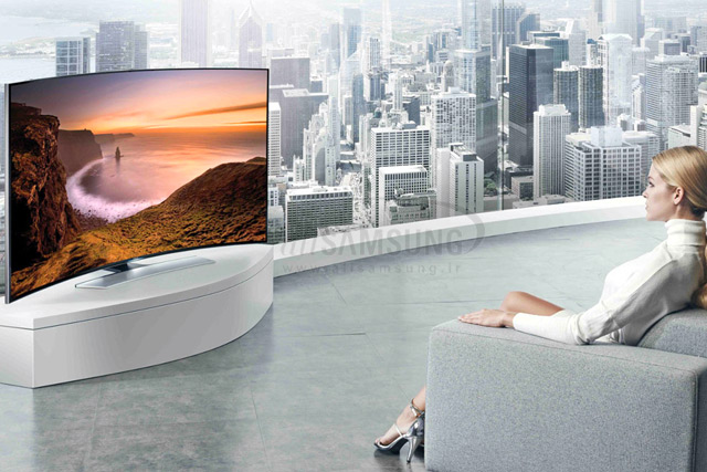 نهایت کیفیت تصویر در تلویزیون های 4K QLED منحنی 65 اینچی سامسونگ 