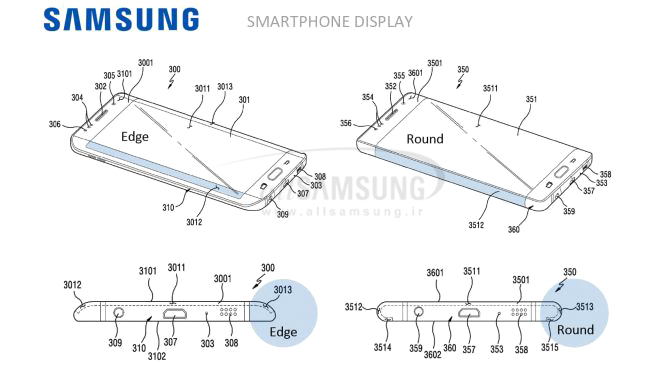 تکنولوژی جدید سامسونگ برای صفحه نمایش های منحنی و گوشی های آتی