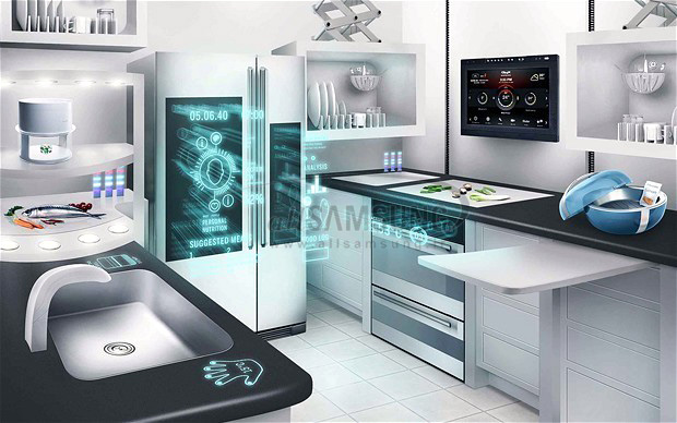 آشپزخانه هوشمند سامسونگ با قدرت تفکر حیرت انگیز و کاملا هوشمند