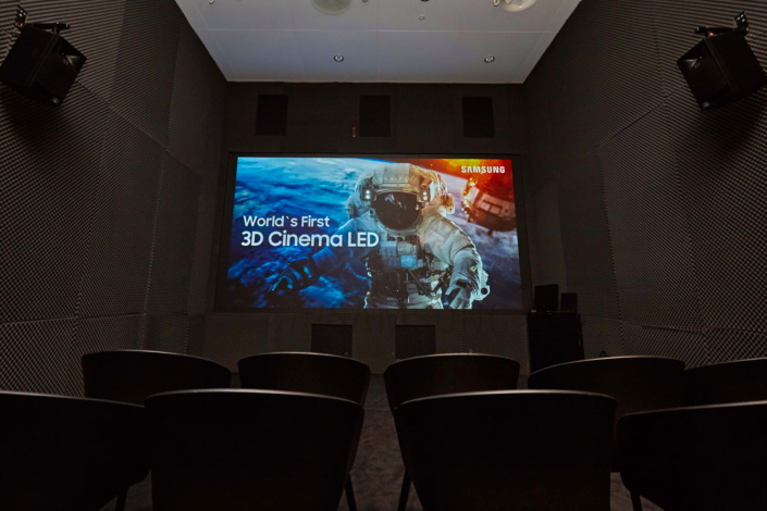 سینما LED سه بعدی سامسونگ، تجربه ای متفاوت برای دنیای فیلم و سینما