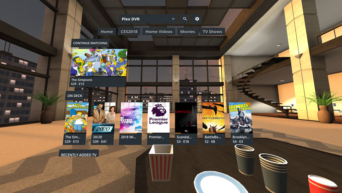 راه اندازی اپلیکیشن Plex VR برای هدست واقعیت مجازی گیر وی آر سامسونگ 