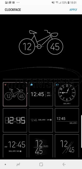 دریافت صفحه ساعت و AOD متفاوت با اپلیکیشن جدید سامسونگ