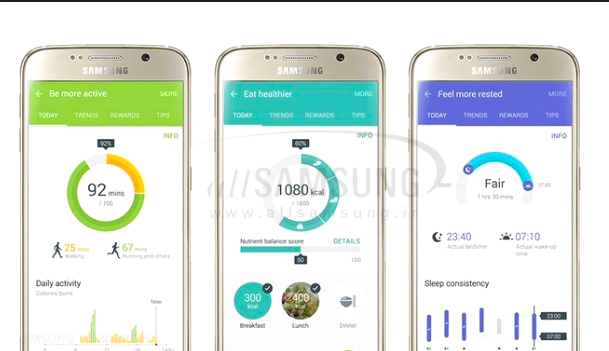 نصب بیش از 500 میلیون اپلیکیشن Samsung Health در گوگل پلی استور