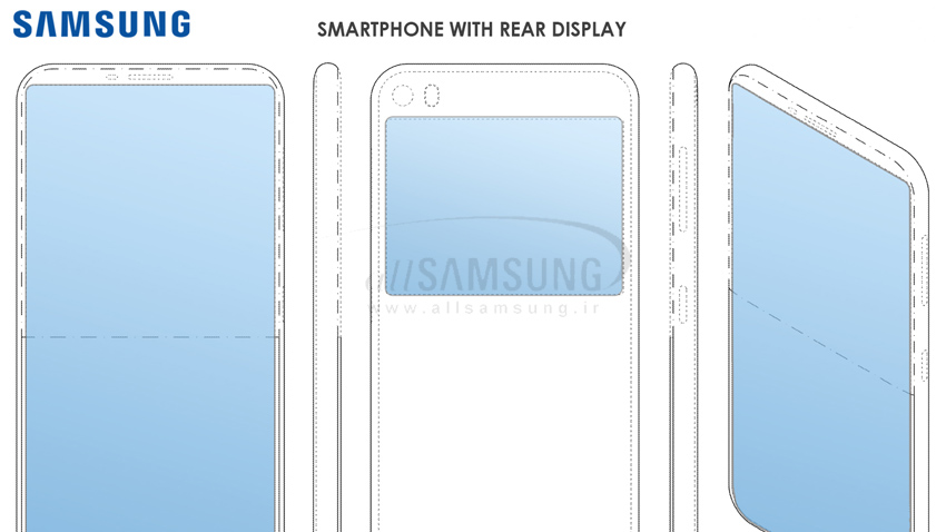 طراحی جدید گوشی سامسونگ با دو صفحه نمایش پیشرفته تر از گوشی گلکسی فولد