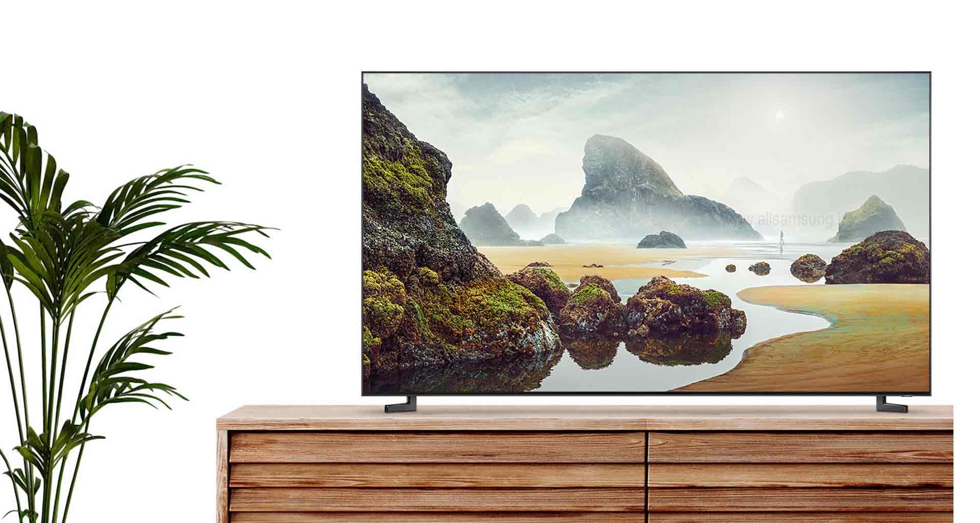محیطی زیبا و منظم با تلویزیون Q900R