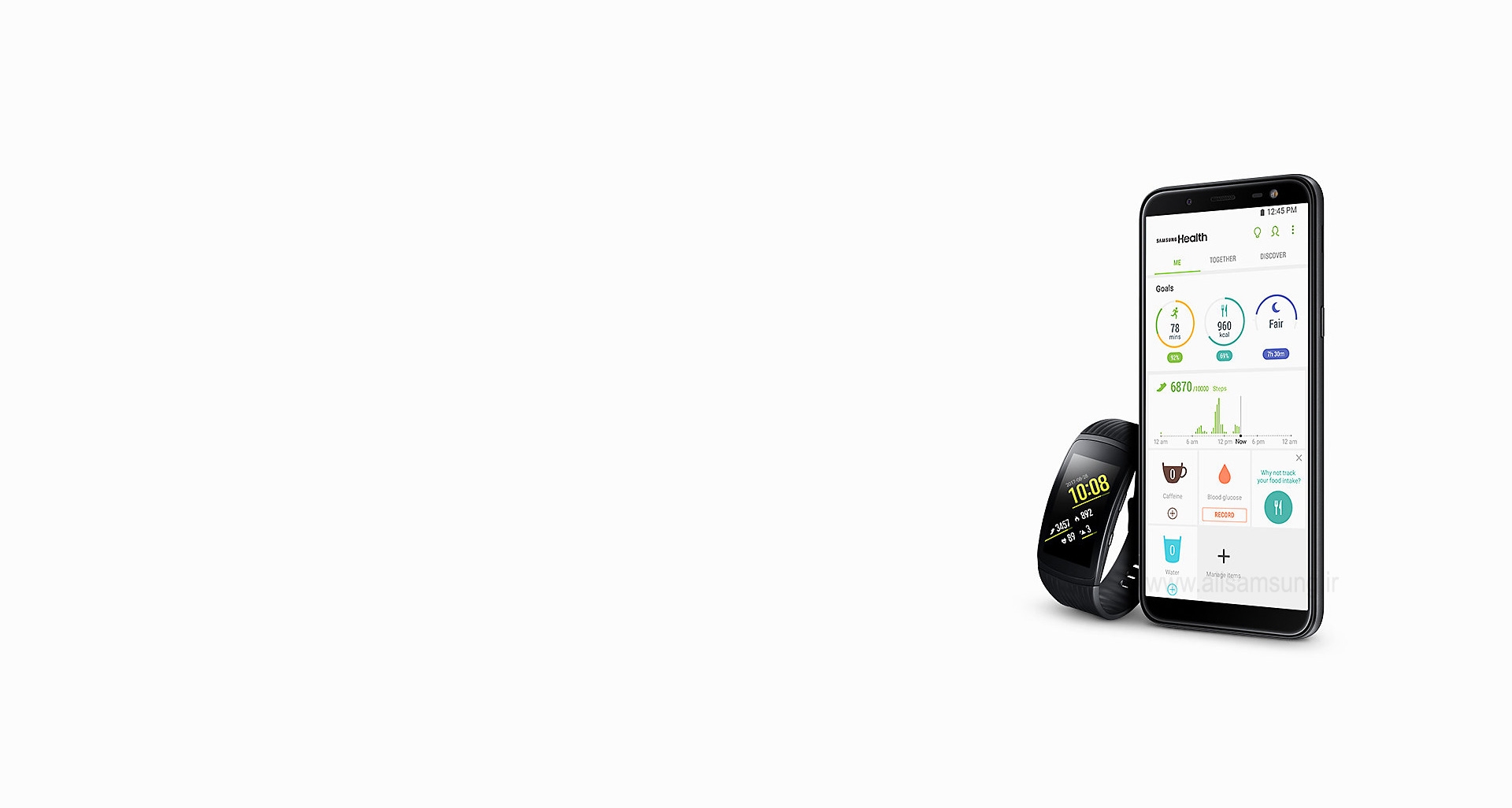 گوشی گلکسی j810، ردیابی بی نظیر برای سلامت شما