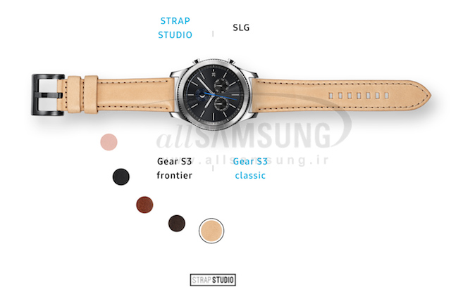 مشارکت سامسونگ و بند ساعت های متنوع برا یGear S3  