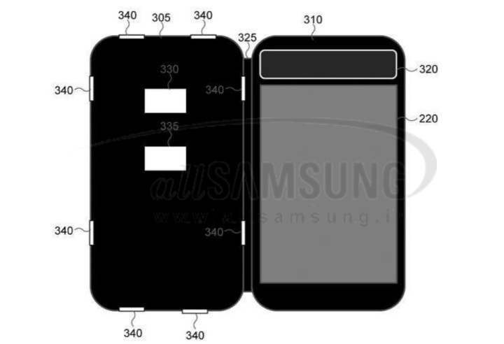 سامسونگ پتنتی از flip-cover جدیدی با نمایشگر e-ink به ثبت رساند