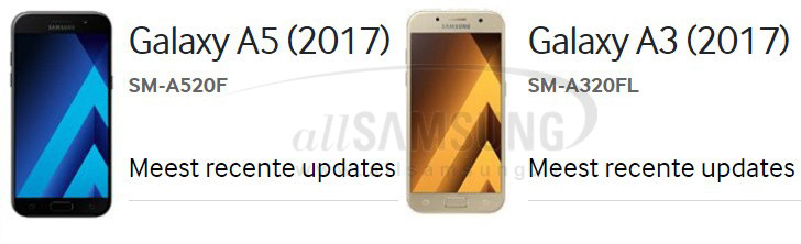 گوشی های سامسونگ سری Galaxy A (2017) با گواهی IP68 تایید شد