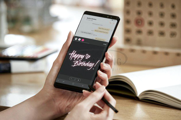 کسب بالاترین درجه کیفی برای نمایشگر گوشی سامسونگ گلکسی نوت 8