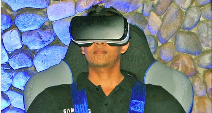 سیستم 4D Gear VR سامسونگ، تجربه جدید هیجان و سرگرمی و بازی 