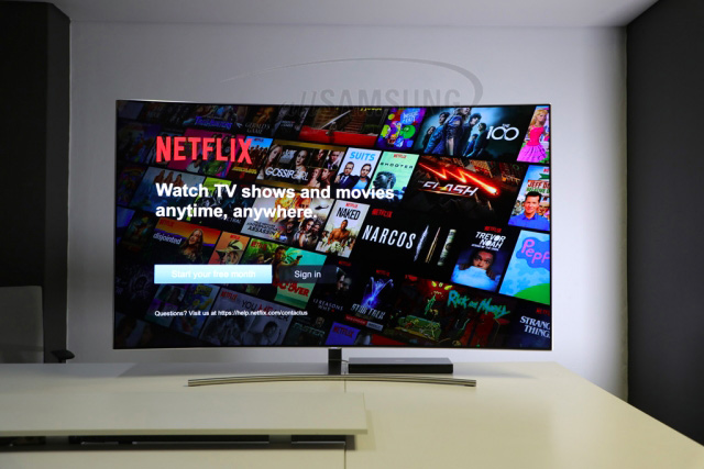 نهایت کیفیت تصویر در تلویزیون های 4K QLED منحنی 65 اینچی سامسونگ 