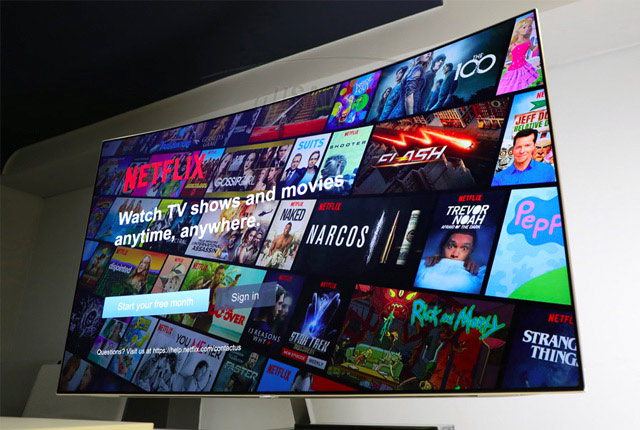 نهایت کیفیت تصویر در تلویزیون های 4K QLED منحنی 65 اینچی سامسونگ 