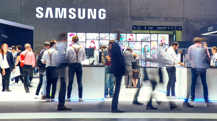 ساینیج های LED سامسونگ، جذابترین نمایشگرها در CES 2018