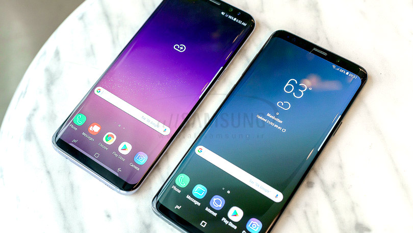 طول عمر بیشتر گوشی گلکسی S9 سامسونگ در مقایسه با گلکسی S8 
