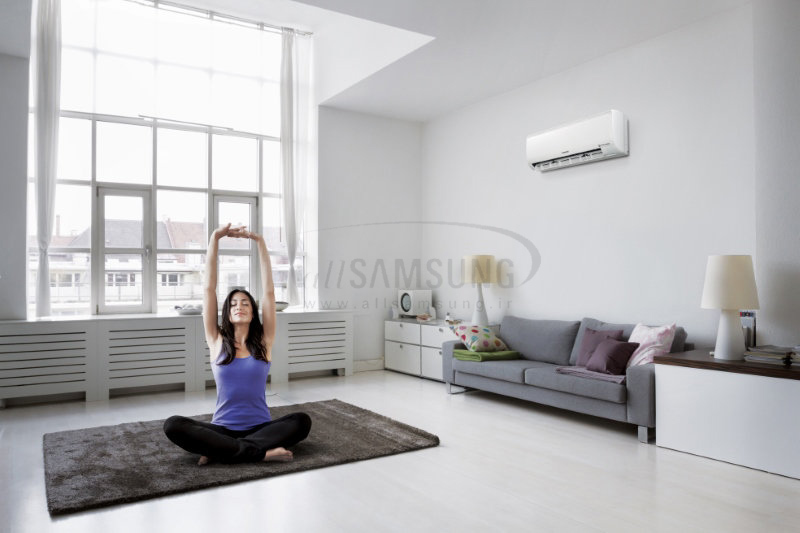 تهویه هوا S-Inverter سامسونگ سرمایش سریع و صرفه جویی در مصرف انرژی