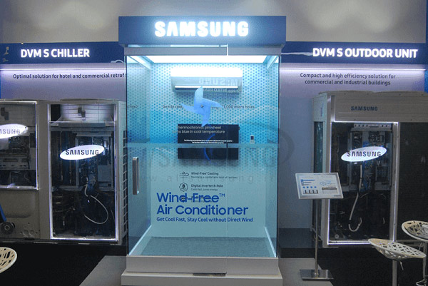 رونمایی سامسونگ از تهویه هوا Wind-Free در بزرگترین نمایشگاه HVAC جهان