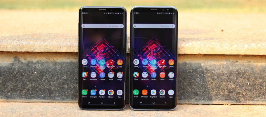 مقایسه سرعت LTE گوشی گلکسی اس 9 و گلکسی اس 9 پلاس سامسونگ و آیفون X اپل