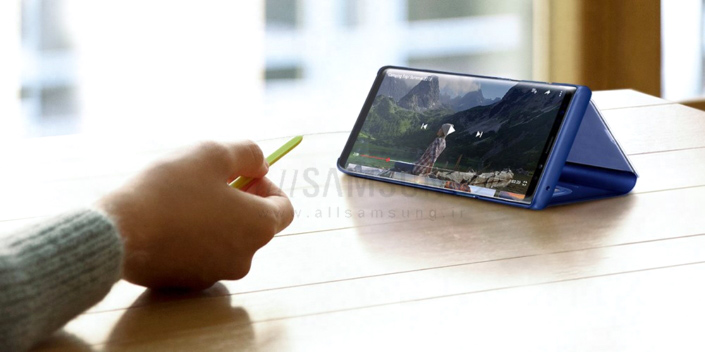سازگاری تمام اپلیکیشن ها با ویژگی ریموت قلم S Pen گوشی گلکسی نوت 9 سامسونگ