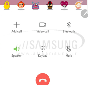 حذف Call Stickers از گوشی گلکسی اس 8 و سایر دیوایس ها