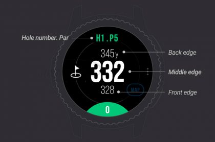fenix 5 for golf