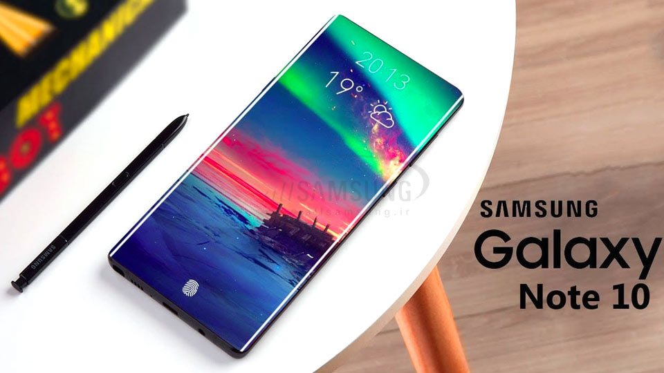 سامسونگ گلکسی نوت 10 مجهز به نمایشگر 6.6 اینچی 4K