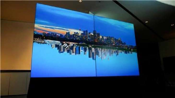 آغاز تولید ویدئووال های 65 اینچی UHD سامسونگ با پنل های نازک تر 