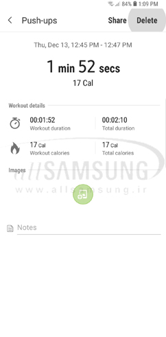 ردیابی تمرینات ورزشی با اپلیکیشن Samsung Health