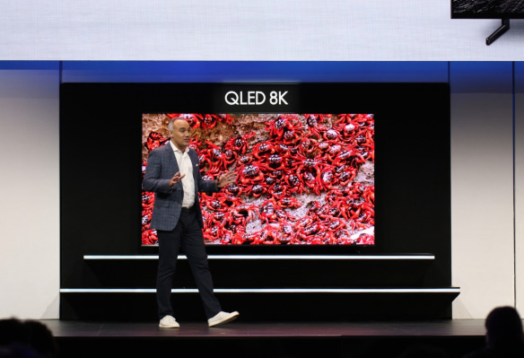 معرفی مدل 98 اینچی تلویزیون های QLED 8K سامسونگ