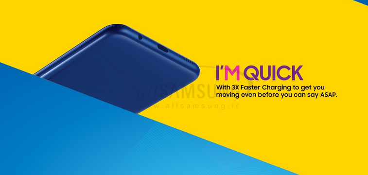 نمایش گلکسی ام، اولین گوشی سامسونگ با طراحی notch