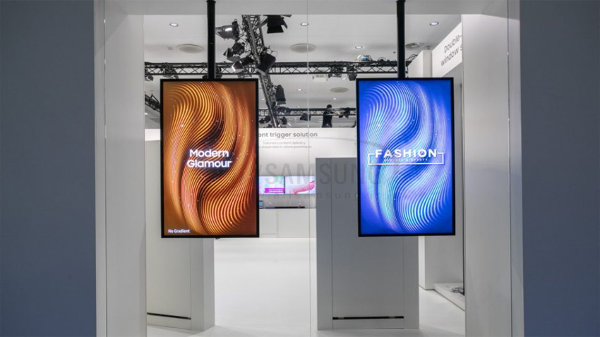 معرفی مدل های جدید ساینیج های سامسونگ در نمایشگاه بزرگ ISE 2019