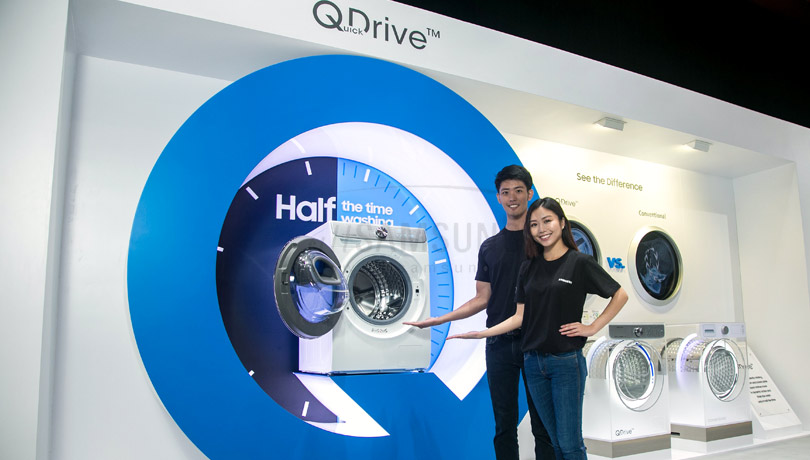 عملکرد بی نظیر ماشین لباس شویی سامسونگ با فناوری QuickDrive