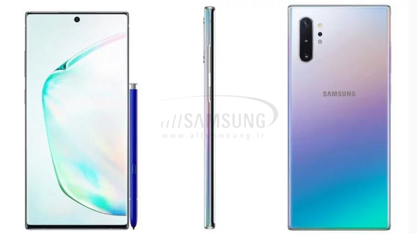 رندهای جدید گلکسی Galaxy Note 10 پلاس و افشای ویژگی های جدید این گوشی