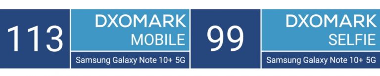 اختصاص جایگاه نخست بهترین دوربین سلفی و عقب به گلکسی Note 10+ 5G