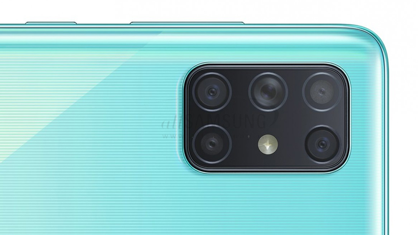 گلکسی A72، اولین گوشی سامسونگ مجهز به پنج دوربین
