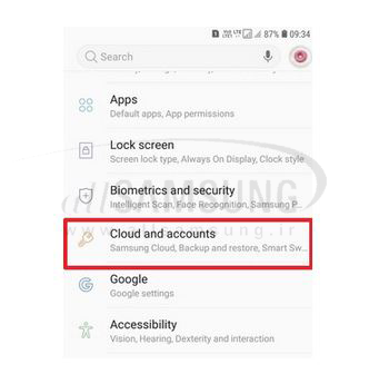 نحوه ساخت حساب کاربری سامسونگ
