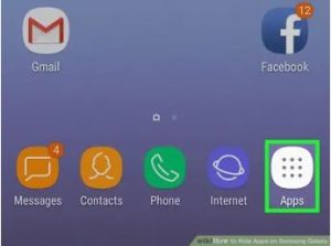 مخفی کردن برنامه در گوشی سامسونگ