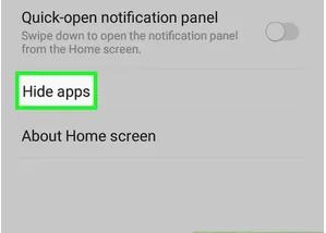 مخفی کردن برنامه در گوشی سامسونگ