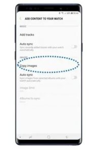انتقال عکس به ساعت هوشمند سامسونگ