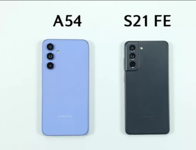 مقایسه a54 با s21 fe