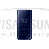 گلکسی اس 6 اج سامسونگ کلیر ویو کاور مشکی Samsung Galaxy S6 Edge Clear View Cover Black