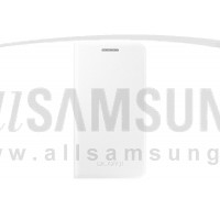 گلکسی جی 1 سامسونگ فلیپ کاور سفید Samsung Galaxy J1 Flip Cover White