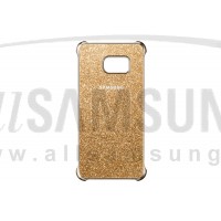 گلکسی اس 6 اج پلاس سامسونگ گلیتر کاور طلایی  Samsung Galaxy S6 edge Plus Glitter Cover Gold