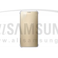 گلکسی نوت 5 سامسونگ کلیر ویو کاور طلایی Samsung Galaxy Note5 Clear View Cover Gold