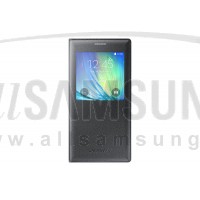 گلکسی ای 7 سامسونگ اس ویو کاور خاکستری Samsung Galaxy A7 S View Cover Gray