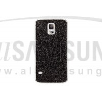 گلکسی اس 5 سامسونگ کاور کریستالی مشکی Samsung Galaxy S5 Swarovski Crystal Battery Cover Black