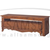 میز منحنی تلویزیون سامسونگ مدل R710 آنتیک کاج Tv Stand R710 Antique Kaj Curve