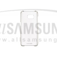 گلکسی اس 7 اج سامسونگ کلیر کاور طلایی Samsung Galaxy S7 edge Clear Cover Gold